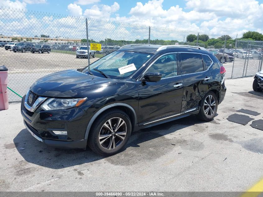 2018 Nissan Rogue Sl VIN: JN8AT2MT2JW462574 Lot: 39466890