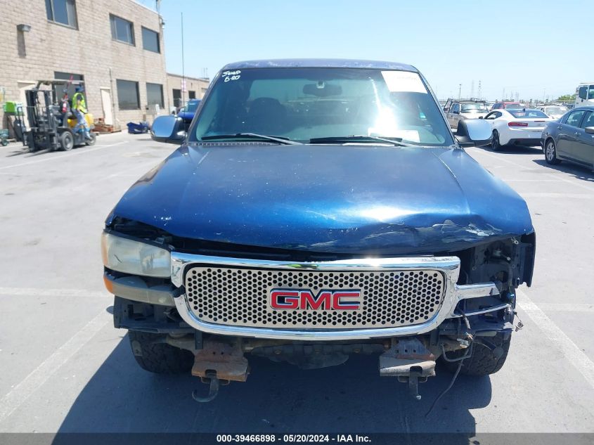 2002 GMC Sierra 1500 Sle VIN: 2GTEC19V921277075 Lot: 39466898
