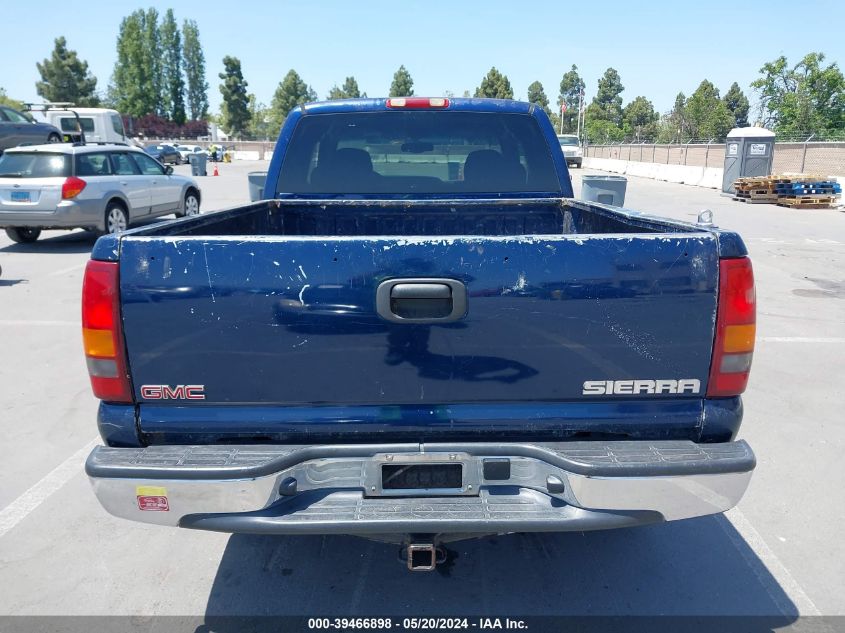 2002 GMC Sierra 1500 Sle VIN: 2GTEC19V921277075 Lot: 39466898