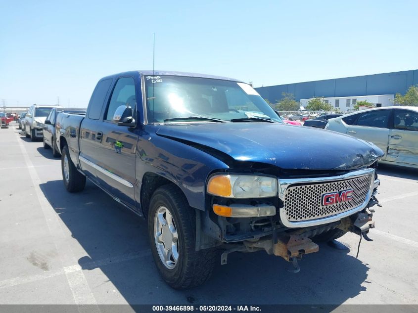 2002 GMC Sierra 1500 Sle VIN: 2GTEC19V921277075 Lot: 39466898