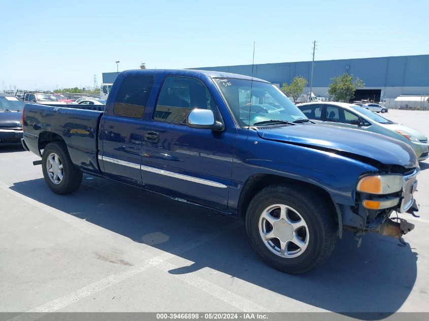 2002 GMC Sierra 1500 Sle VIN: 2GTEC19V921277075 Lot: 39466898