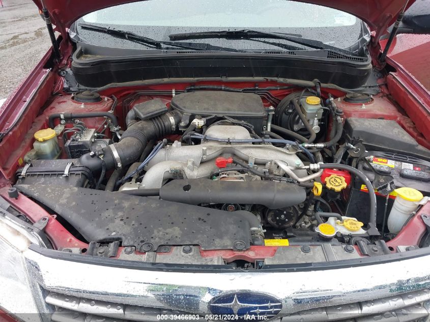 2009 Subaru Forester 2.5X VIN: JF2SH61669H719180 Lot: 39466903