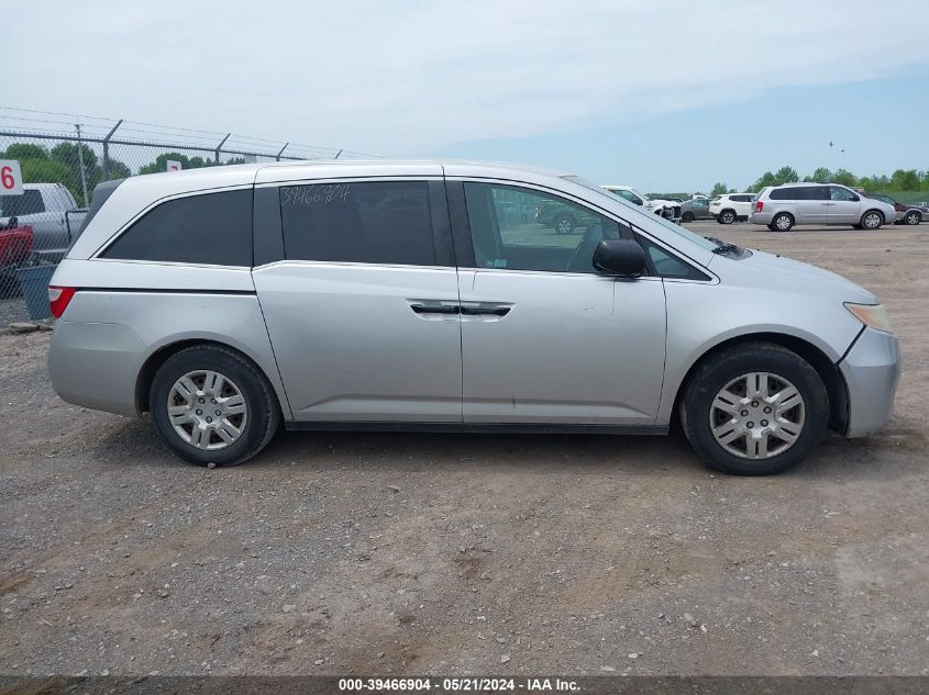 2011 Honda Odyssey Lx VIN: 5FNRL5H21BB007027 Lot: 39466904