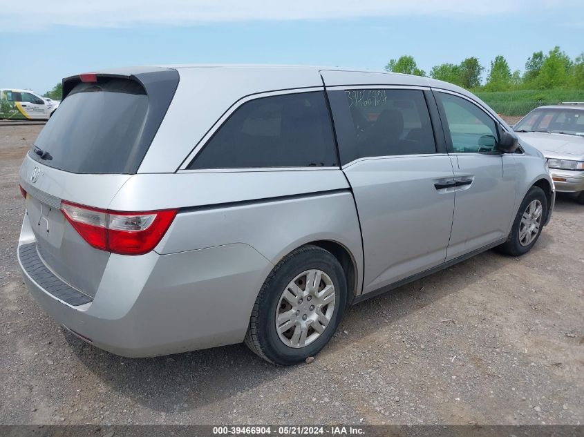 2011 Honda Odyssey Lx VIN: 5FNRL5H21BB007027 Lot: 39466904