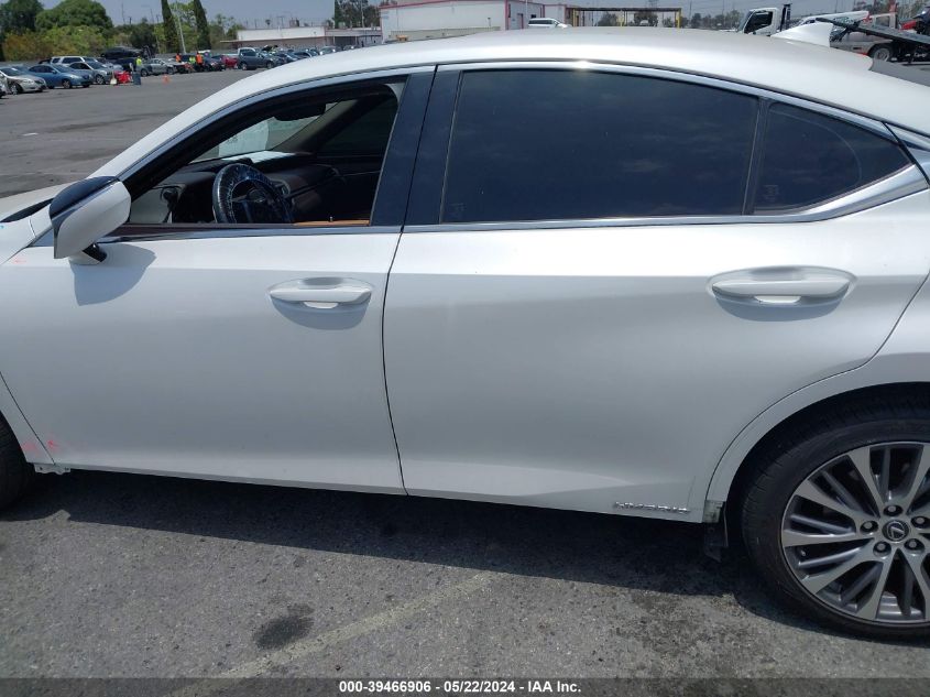 2019 Lexus Es 300H VIN: JTHB21B11K2030371 Lot: 39466906