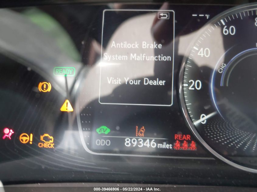 2019 Lexus Es 300H VIN: JTHB21B11K2030371 Lot: 39466906