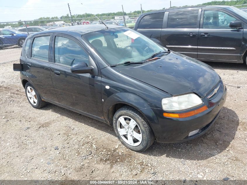 2007 Chevrolet Aveo 5 Ls VIN: KL1TD666X7B788775 Lot: 39466907