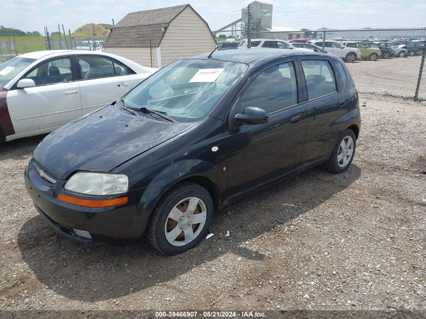 2007 Chevrolet Aveo 5 Ls VIN: KL1TD666X7B788775 Lot: 39466907