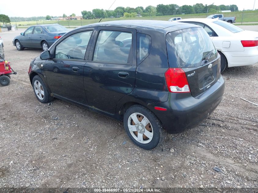 2007 Chevrolet Aveo 5 Ls VIN: KL1TD666X7B788775 Lot: 39466907