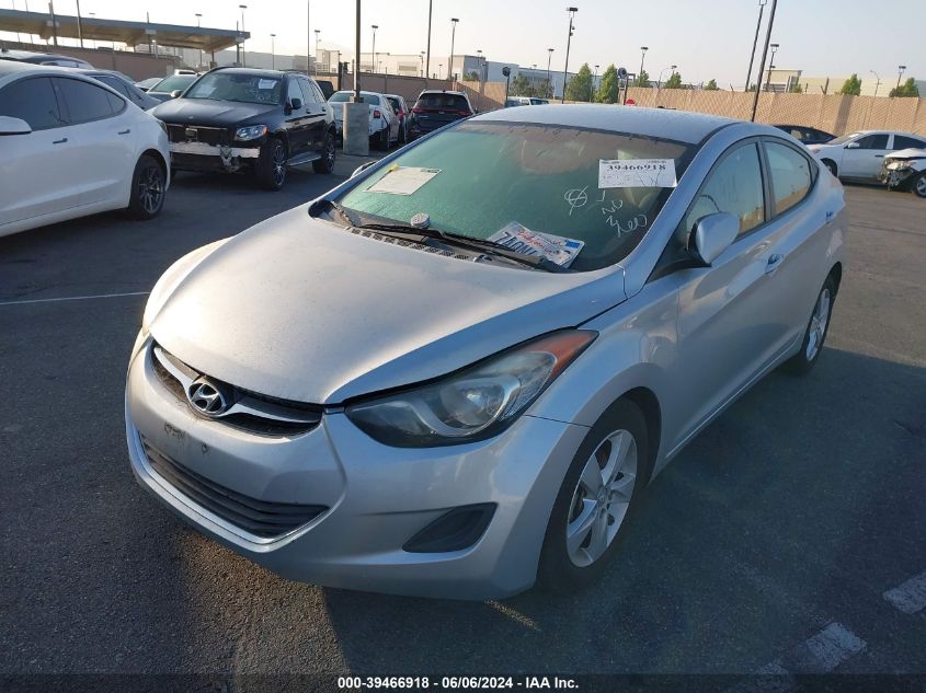 2013 Hyundai Elantra Gls VIN: 5NPDH4AE5DH344346 Lot: 39466918