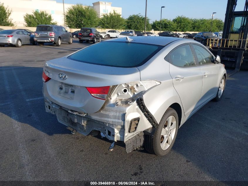 2013 Hyundai Elantra Gls VIN: 5NPDH4AE5DH344346 Lot: 39466918