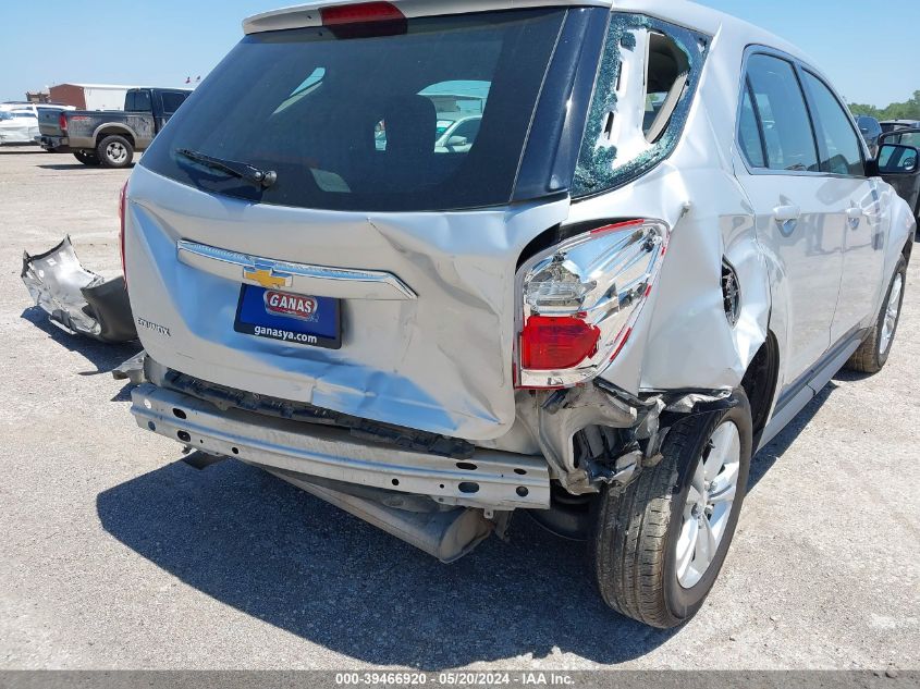 2017 Chevrolet Equinox Ls VIN: 2GNALBEK8H1540821 Lot: 39466920