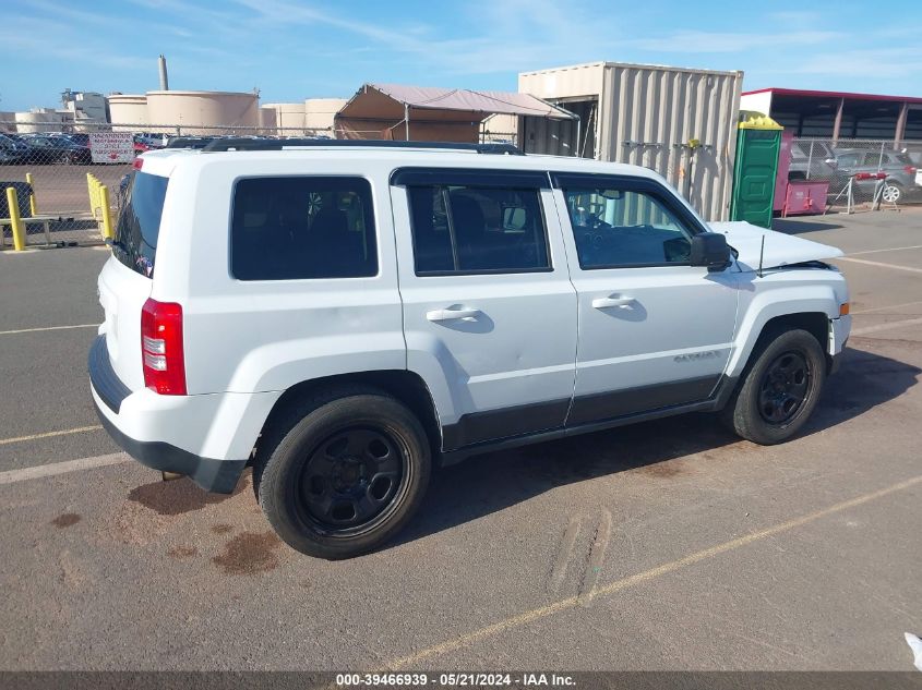 2016 Jeep Patriot Sport VIN: 1C4NJPBAXGD735542 Lot: 39466939