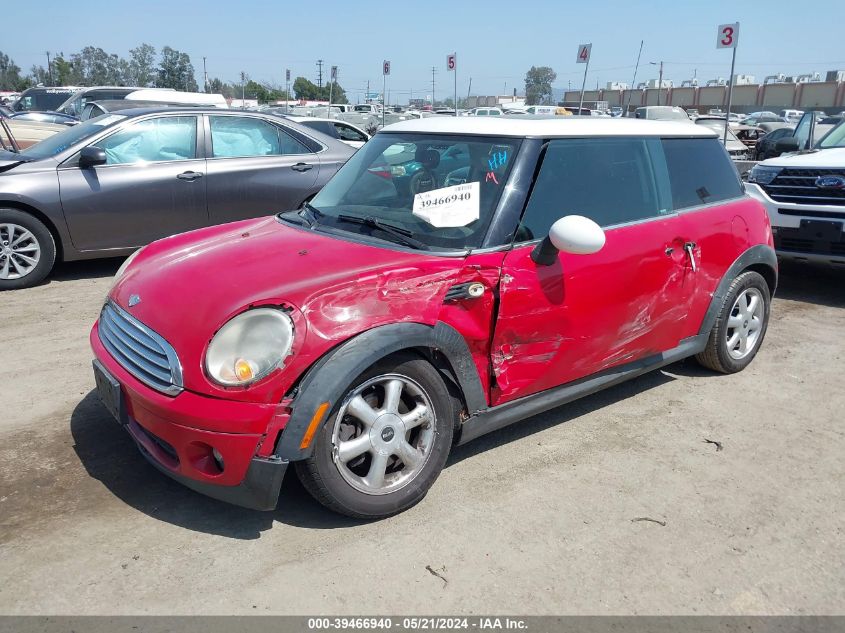 2009 Mini Cooper VIN: WMWMF33549TW70992 Lot: 39466940