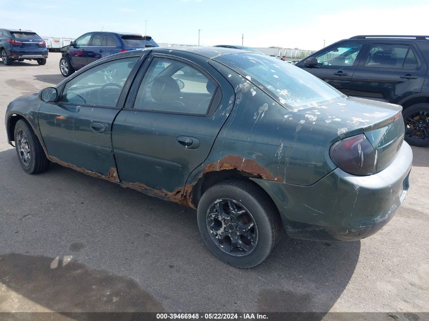 2002 Dodge Neon Se VIN: 1B3ES46C12D529530 Lot: 39466948