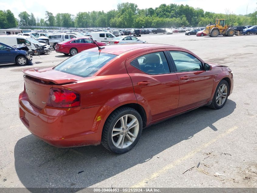 2012 Dodge Avenger Sxt VIN: 1C3CDZCB7CN220816 Lot: 39466953