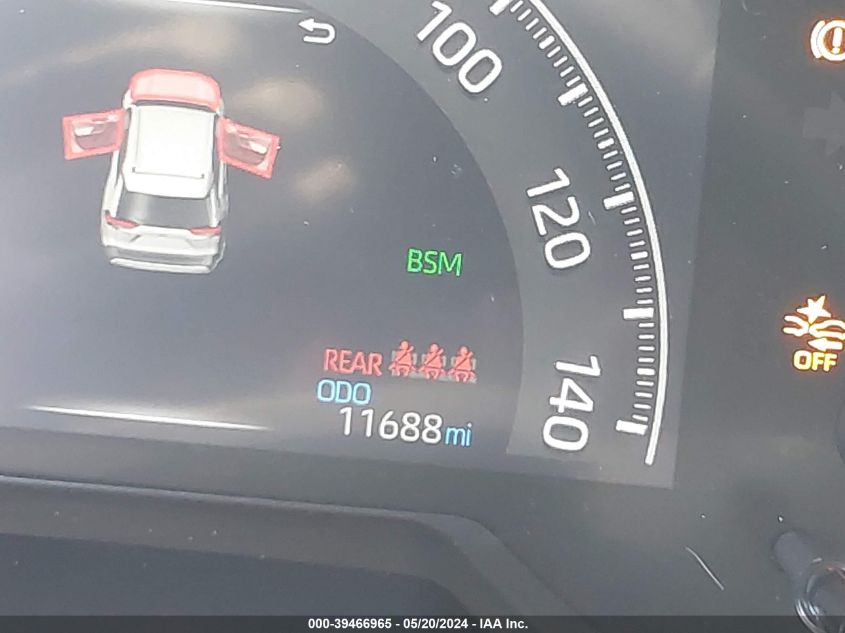 2022 Toyota Rav4 Trd Off Road VIN: 2T3S1RFV0NW308107 Lot: 39466965