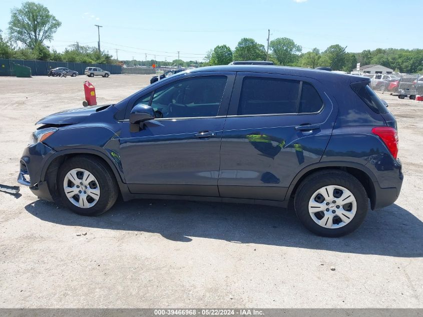 2019 Chevrolet Trax Ls VIN: 3GNCJKSB7KL178246 Lot: 39466968