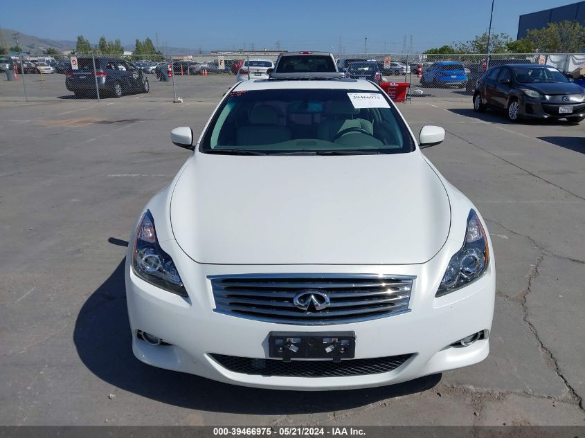 2012 Infiniti G37 Journey VIN: JN1CV6EK7CM422875 Lot: 39466975