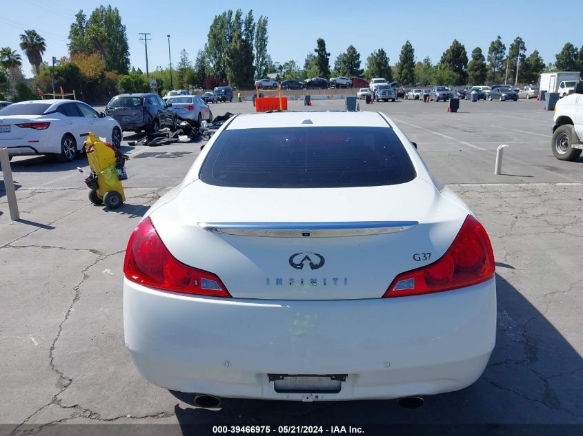 2012 Infiniti G37 Journey VIN: JN1CV6EK7CM422875 Lot: 39466975