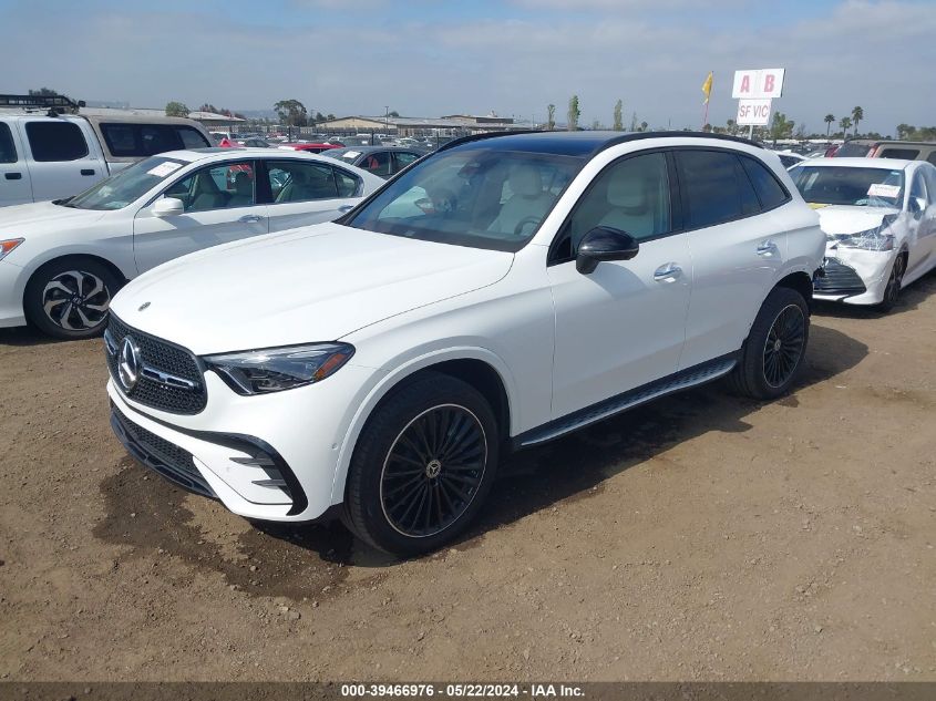 2024 Mercedes-Benz Glc 300 Suv VIN: W1NKM4GBXRU038393 Lot: 39466976