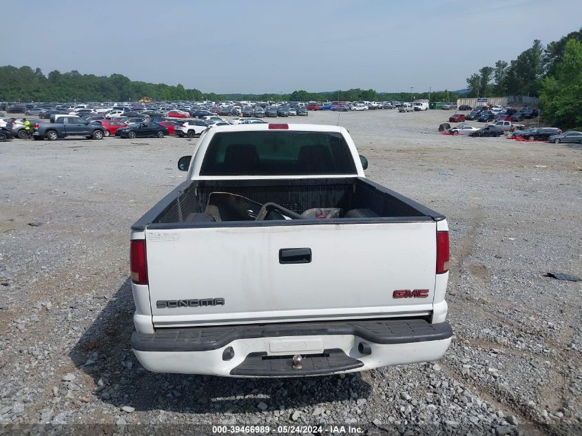 2002 GMC Sonoma Sl VIN: 1GTCS145428177190 Lot: 39466989