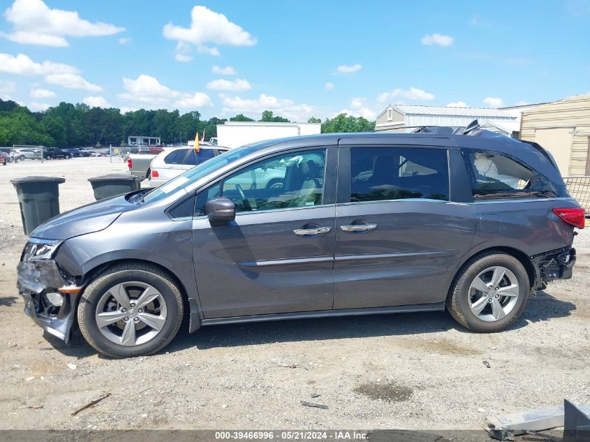 2019 Honda Odyssey Ex-L VIN: 5FNRL6H79KB080342 Lot: 39466996