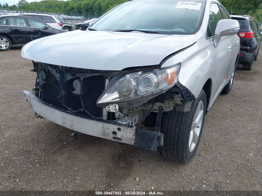 2010 Lexus Rx 350 VIN: 2T2BK1BA4AC006529 Lot: 39467002