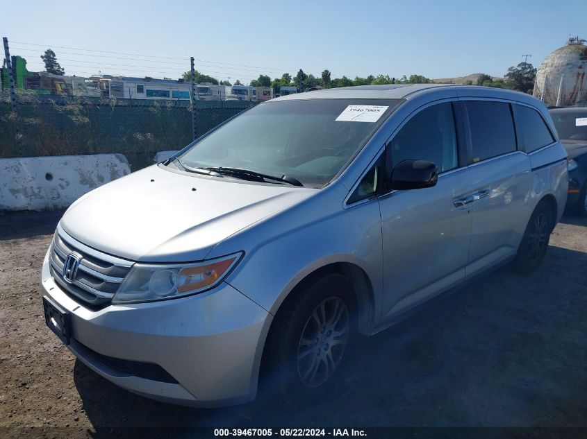 2011 Honda Odyssey Ex-L VIN: 5FNRL5H69BB103040 Lot: 39467005