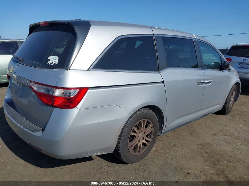 2011 Honda Odyssey Ex-L VIN: 5FNRL5H69BB103040 Lot: 39467005