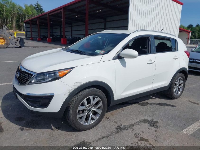 2016 Kia Sportage Lx VIN: KNDPB3AC2G7808337 Lot: 39467010