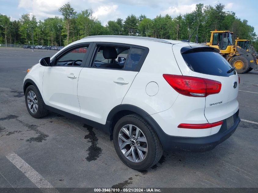 2016 Kia Sportage Lx VIN: KNDPB3AC2G7808337 Lot: 39467010