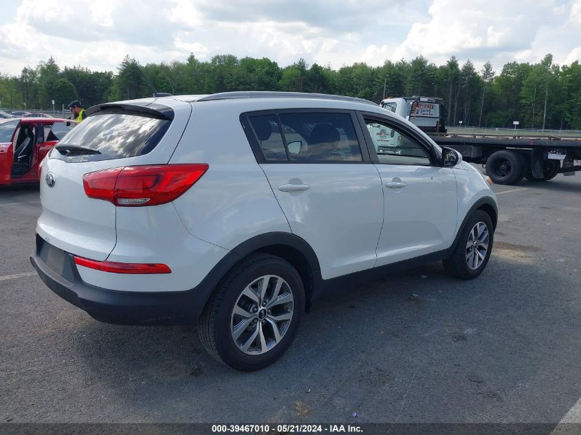 2016 Kia Sportage Lx VIN: KNDPB3AC2G7808337 Lot: 39467010