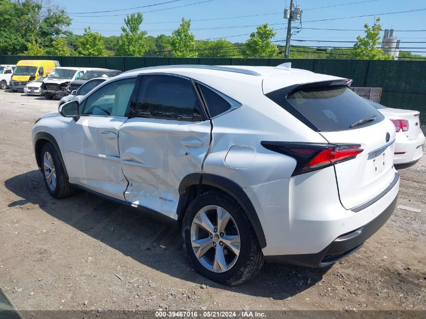 2017 Lexus Nx 300H VIN: JTJBJRBZXH2059849 Lot: 39467016