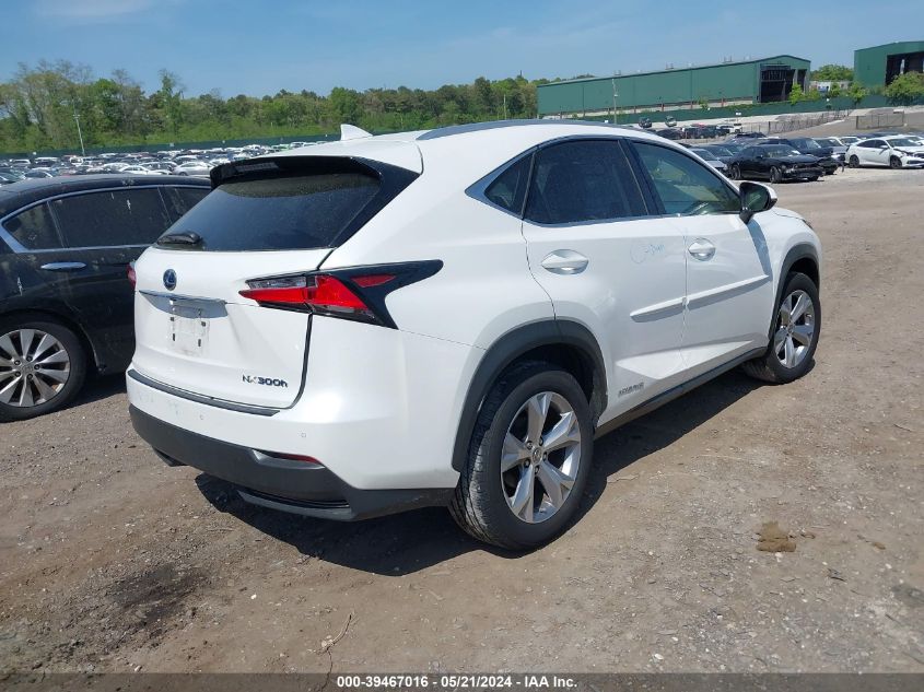 2017 Lexus Nx 300H VIN: JTJBJRBZXH2059849 Lot: 39467016