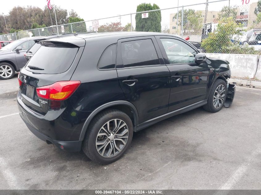 2016 Mitsubishi Outlander Sport 2.0 Es VIN: JA4AP3AU1GZ030031 Lot: 39467104