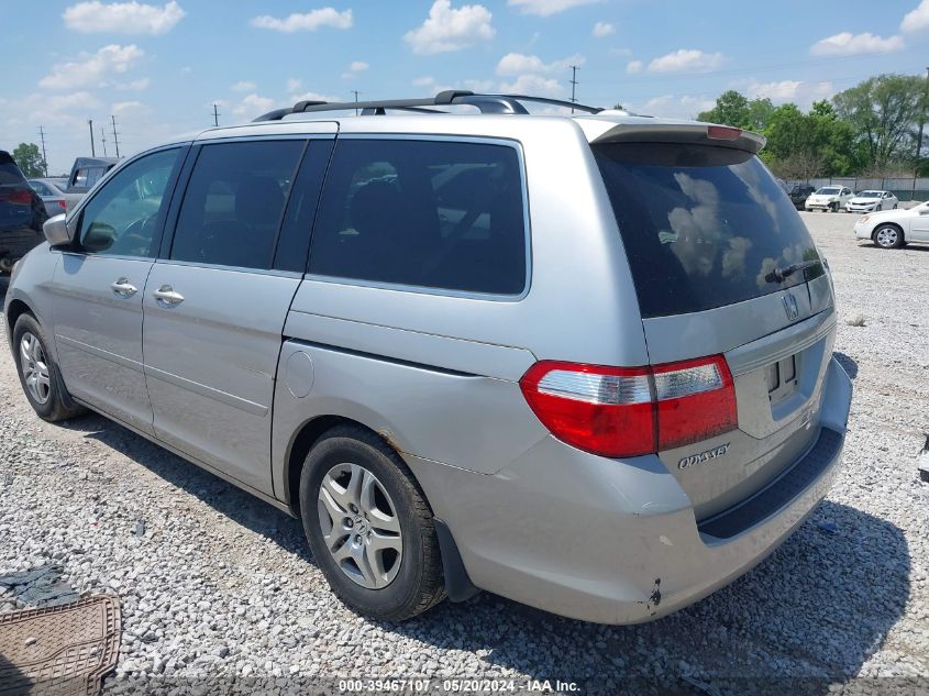 2007 Honda Odyssey Ex-L VIN: 5FNRL38737B418873 Lot: 39467107