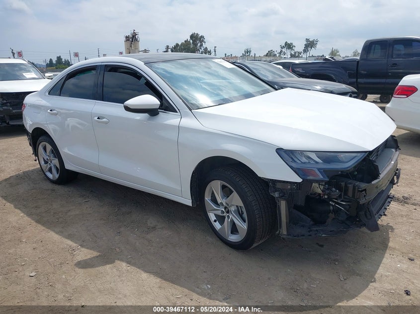 2022 AUDI A3 PREMIUM 40 TFSI FRONT-WHEEL DRIVE S TRONIC - WAUAUDGY2NA095011