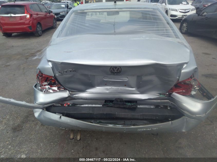 2005 Volkswagen Jetta Gl VIN: 3VWRA69M75M074434 Lot: 39467117