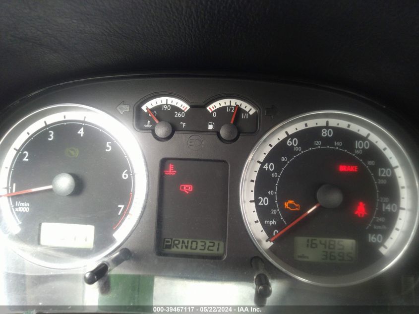 2005 Volkswagen Jetta Gl VIN: 3VWRA69M75M074434 Lot: 39467117