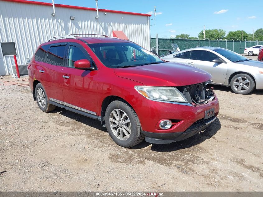 2014 Nissan Pathfinder Sl VIN: 5N1AR2MM1EC682150 Lot: 39467135