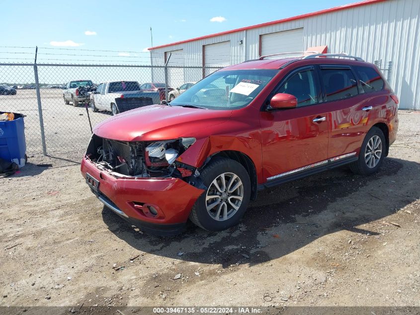 2014 Nissan Pathfinder Sl VIN: 5N1AR2MM1EC682150 Lot: 39467135