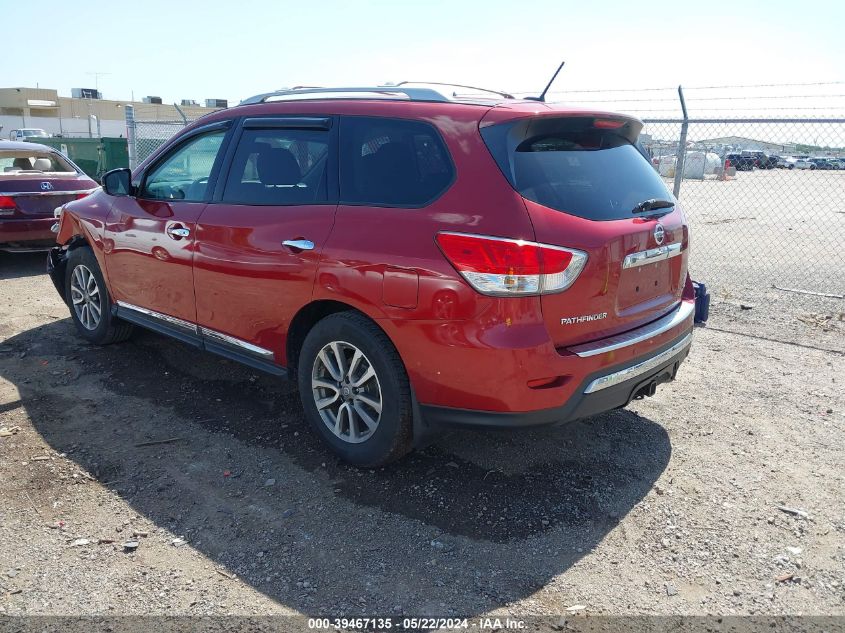 2014 Nissan Pathfinder Sl VIN: 5N1AR2MM1EC682150 Lot: 39467135