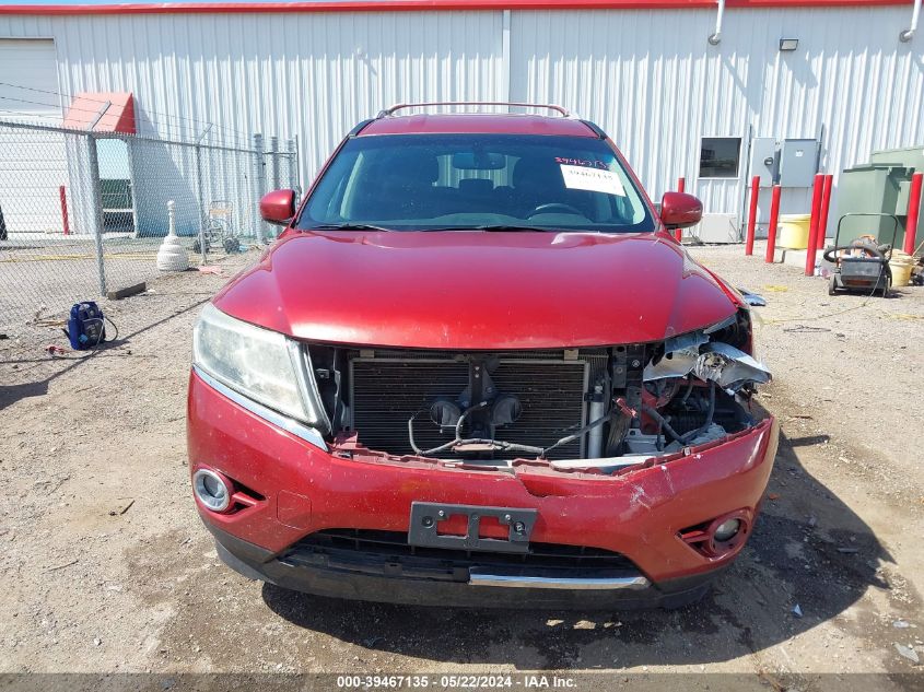 2014 Nissan Pathfinder Sl VIN: 5N1AR2MM1EC682150 Lot: 39467135