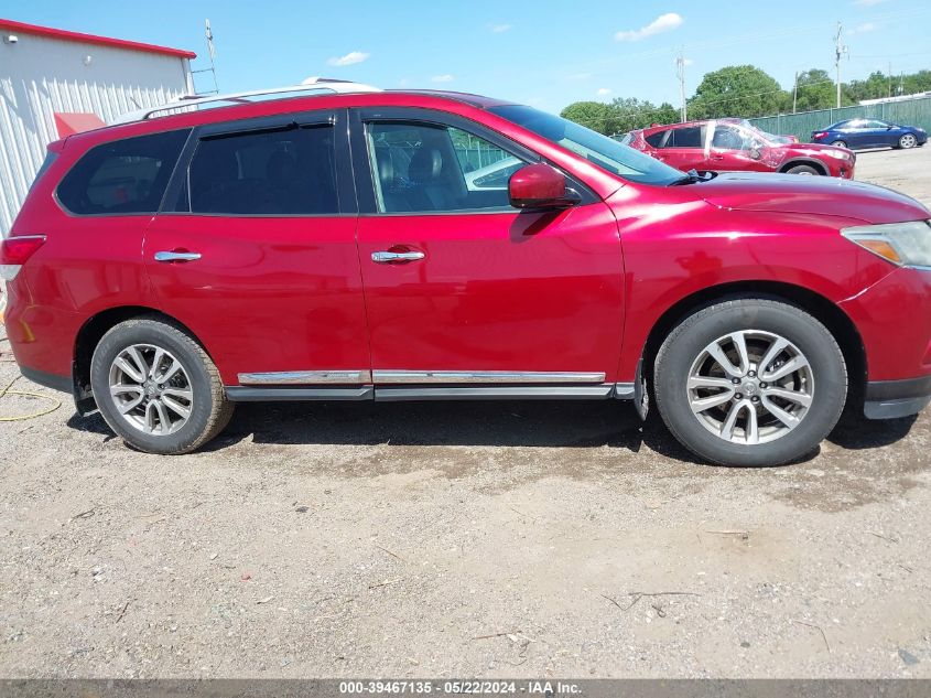 2014 Nissan Pathfinder Sl VIN: 5N1AR2MM1EC682150 Lot: 39467135