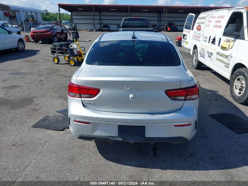 2023 Kia Rio S VIN: 3KPA24AD1PE561087 Lot: 39467140