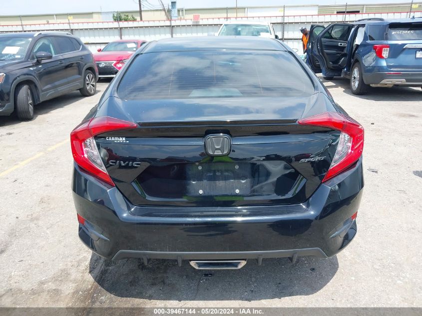 2019 Honda Civic Sport VIN: 19XFC2F89KE037830 Lot: 39467144