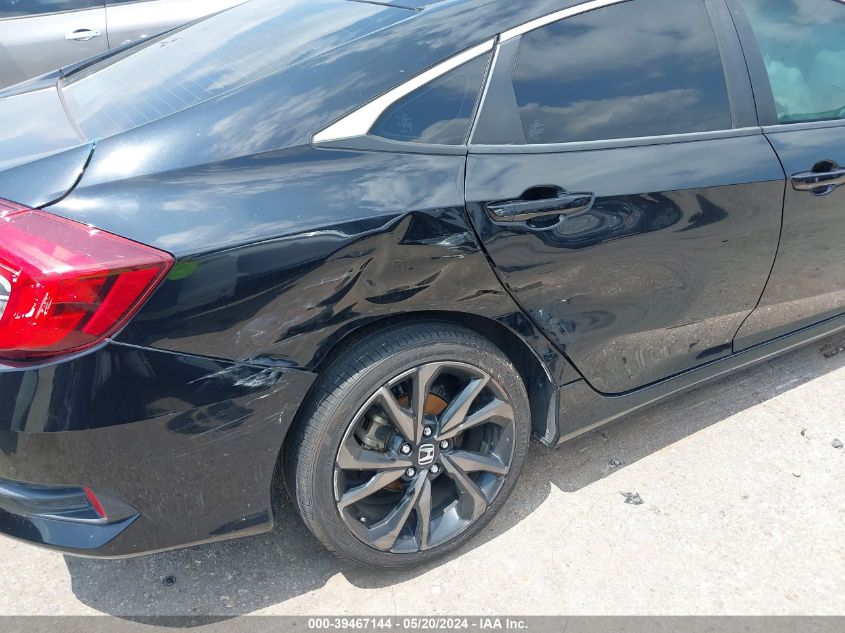 2019 Honda Civic Sport VIN: 19XFC2F89KE037830 Lot: 39467144