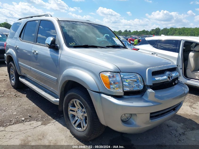 2007 Toyota Sequoia Limited V8 VIN: 5TDBT48A37S292111 Lot: 39467152