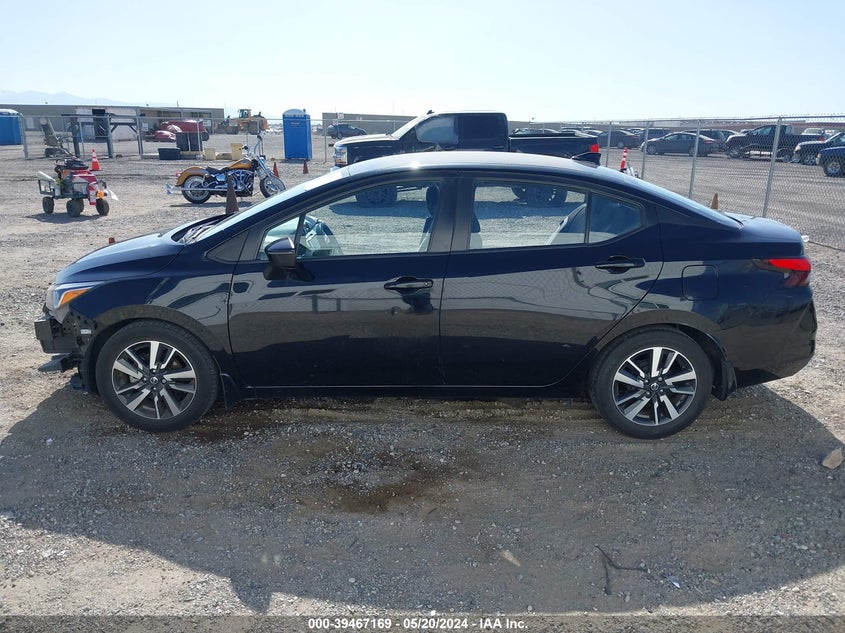 2021 Nissan Versa Sv Xtronic Cvt VIN: 3N1CN8EV2ML896055 Lot: 39467169
